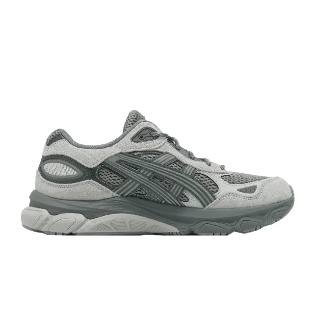 【asics 亞瑟士】休閒鞋 GEL-NYC 2.0 男鞋 灰 復古 回彈 亞瑟膠 1203B080020