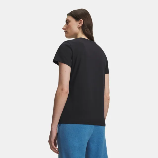 【UNDER ARMOUR】UA雙11精選 女 Rival Shimmer 短袖T-Shirt_6013641-001