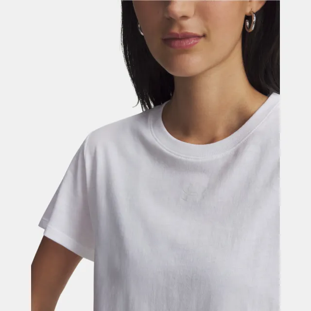 【UNDER ARMOUR】UA雙11精選 女 Branded 短袖T-Shirt_1387316-100