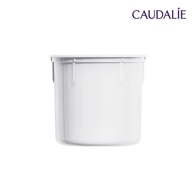 【CAUDALIE 歐緹麗】葡萄蔓極緻潤白日霜補充裝50ml(透亮/一夜煥亮/淡化瑕疵)