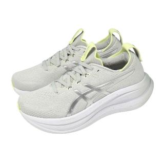 【asics 亞瑟士】慢跑鞋 GEL-Nimbus 28 Platinum 女鞋 白金系列 灰 1012C068020