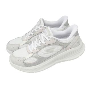 【SKECHERS】健走鞋 Go Walk Now Slip-Ins 女鞋 米白 緩震 運動鞋 125662SIL