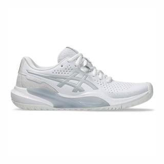 【asics 亞瑟士】Gel-challenger 15 女 網球鞋 抗扭 瞬移 白 灰銀(1042A294-101)
