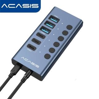 (ACASIS 阿卡西斯) 6 port HUB 10Gbps (3A+3C)擴充座