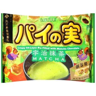 【Lotte 樂天】宇治抹茶風味派-分享包124g