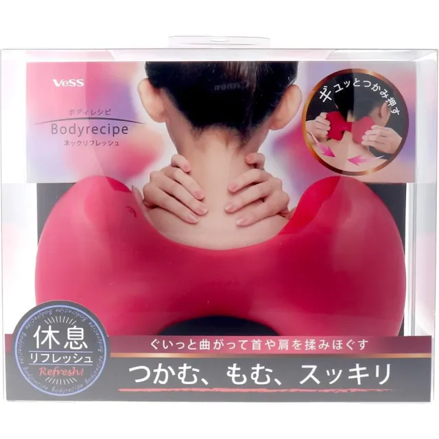 【VESS】日本製 肩頸舒壓按摩器(肩頸按摩、穴位肩頸按摩、頸部按摩器、頸椎按摩)