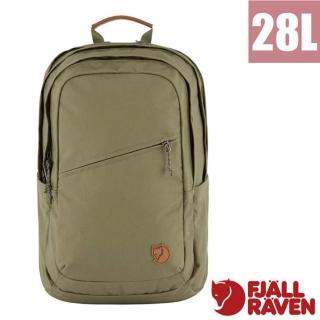【Fjallraven】Raven 28L 多功能運動休閒後背包.電腦背包/ 23345-620 綠
