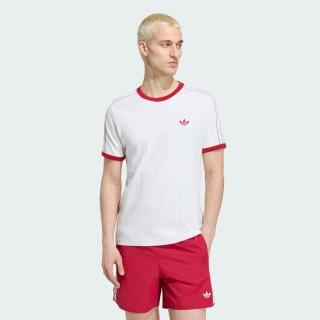 【adidas 愛迪達】運動 休閒 短袖 T恤 男上衣 3S TEE STR(KS7449)