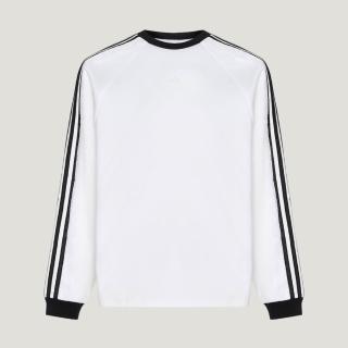 【adidas 愛迪達】運動 休閒 長袖 大學T 女上衣 DCE BF LS TEE(LD8223)