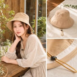 【LEESA】禮物\防曬帽\女生帽子\漁夫帽\棉質帽子\沙灘帽\大簷帽遮陽帽\透氣遮陽帽\遮陽帽\運動