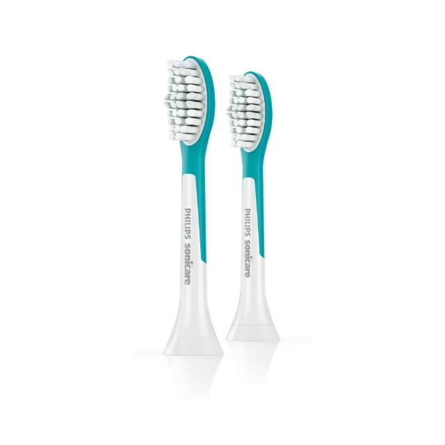 【Philips 飛利浦】HX6042 兒童音波牙刷專用標準刷頭2入組 (7歲以上/學齡兒童專用/超軟毛/官方直營)