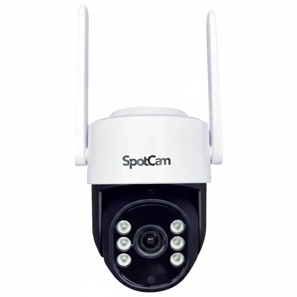 【spotcam】PT1 3K旋轉商用戶外球型網路攝影機/監視器(全彩夜視│IP65防水│支援SD卡│免費雲端)
