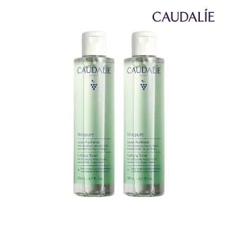 【CAUDALIE 歐緹麗】葡萄毛孔淨化活膚水 200mlx2(細緻肌膚/控油保濕)