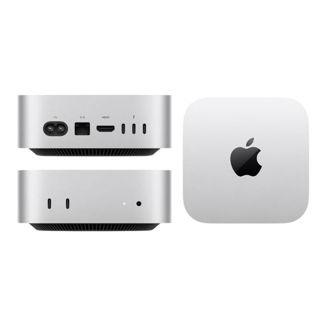 【Apple】BTS效率包(無線鍵鼠)★Mac mini M4 10核心/CPU/10核心GPU/16G/512G SSD