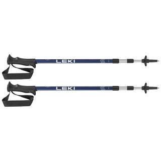 【LEKI】Eagle 橡膠握把無避震旋轉鋁合金登山杖 1對 110-145cm 65320111