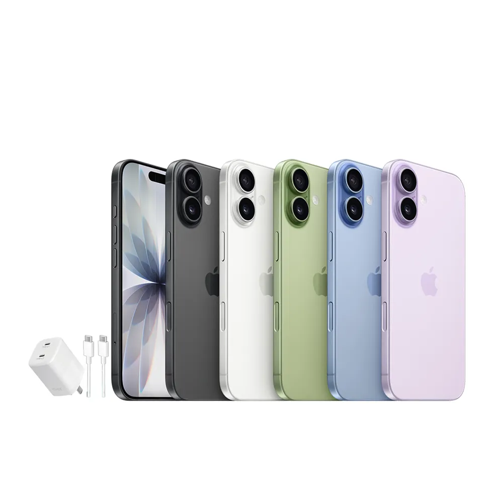 【Apple】iPhone 17(512G/6.3吋)(45W雙孔閃充組)