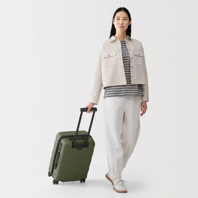 【MUJI 無印良品】四輪硬殼止滑拉桿箱36L(共6色)