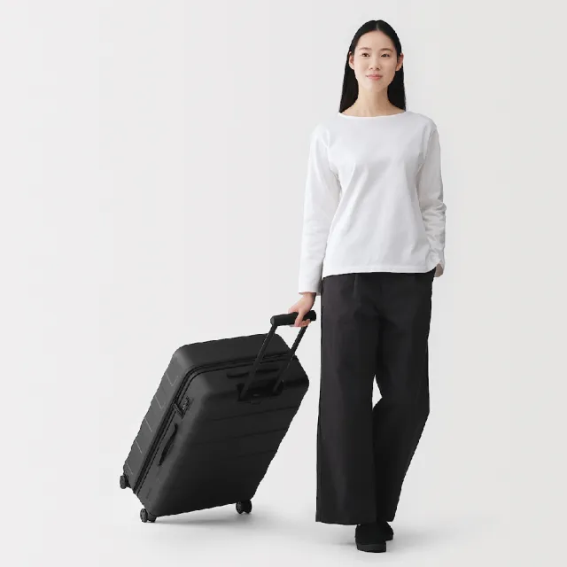 【MUJI 無印良品】四輪硬殼止滑拉桿箱75L(共6色)