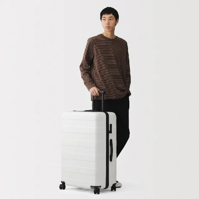 【MUJI 無印良品】四輪硬殼止滑拉桿箱105L(共5色)