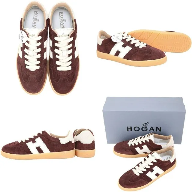 【HOGAN】Cool H 經典麂皮/全皮休閒鞋 德訓鞋-女鞋/多款可選(運動鞋 繫帶鞋 真皮)
