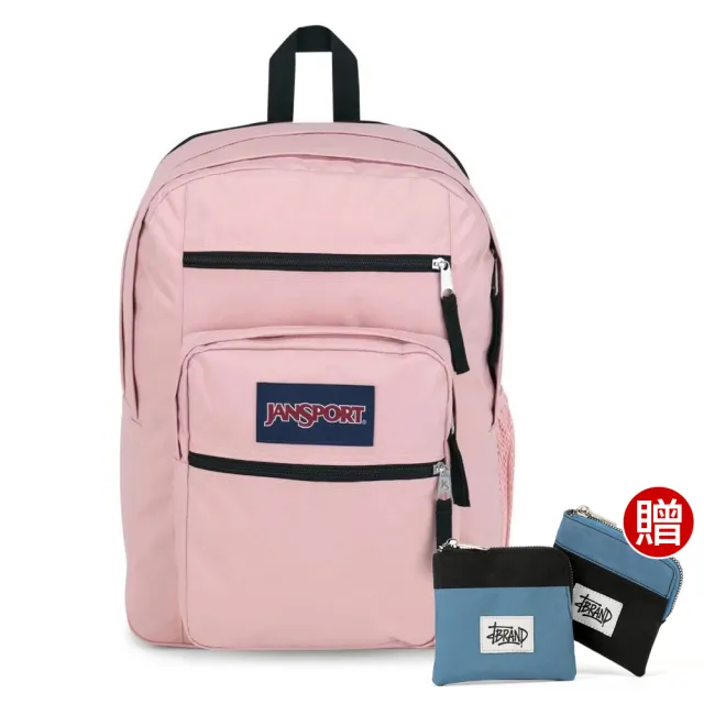 【JANSPORT】BIG STUDENT 校園系列後背包(玫瑰粉)