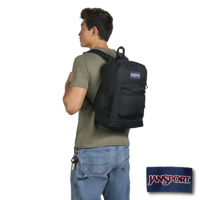 【JANSPORT】雙11 CROSS TOWN PLUS 校園系列後背包(經典黑)