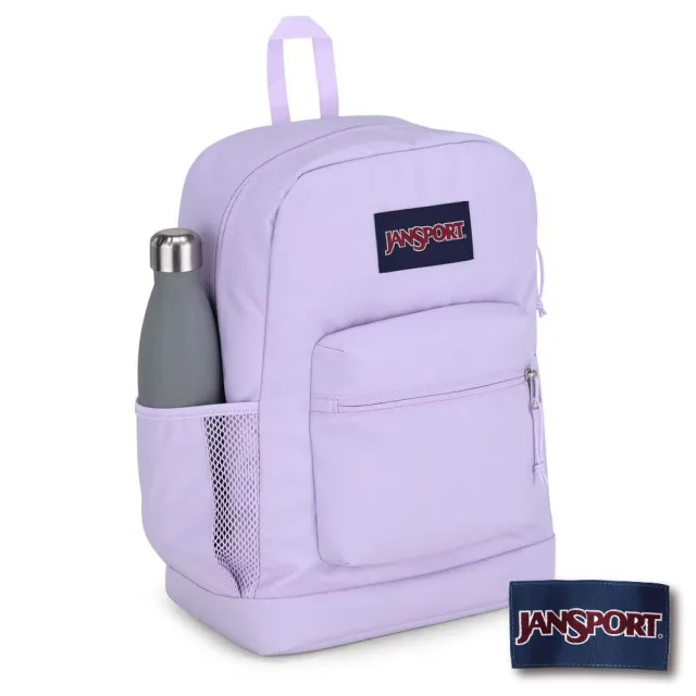 【JANSPORT】雙11 CROSS TOWN PLUS 校園系列後背包(柔和紫)