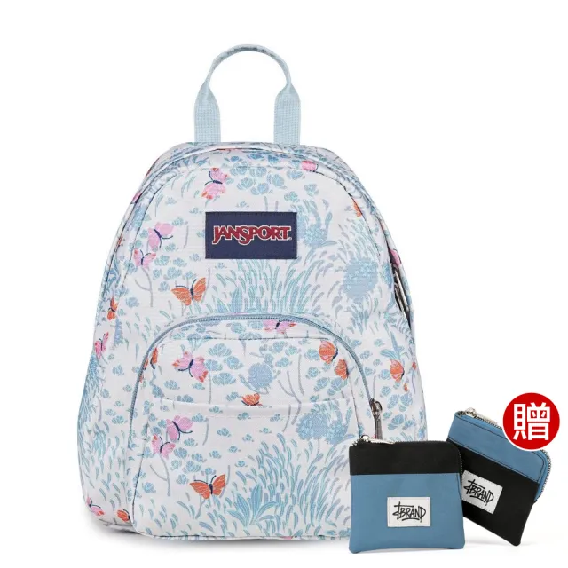 【JANSPORT】HALF PINT 校園系列小款後背包(輕盈白)