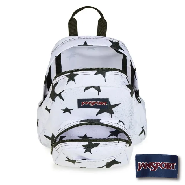 【JANSPORT】雙11 HALF PINT 校園系列小款後背包(耀眼白)