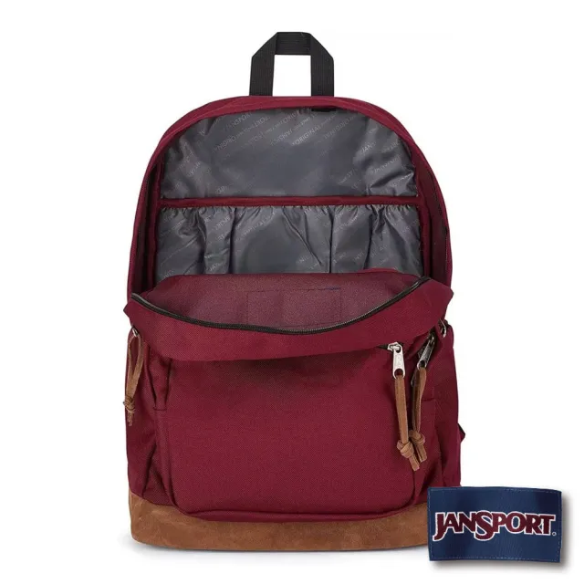 【JANSPORT】雙11 RIGHT PACK 校園系列後背包(酒棕紅)
