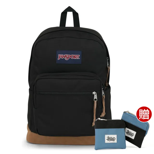 【JANSPORT】雙11 RIGHT PACK 校園系列後背包(經典黑)