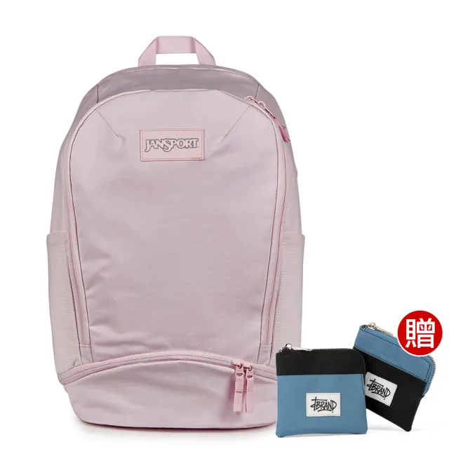 【JANSPORT】雙11 SERENITY PACK 都會系列後背包(冰晶粉)