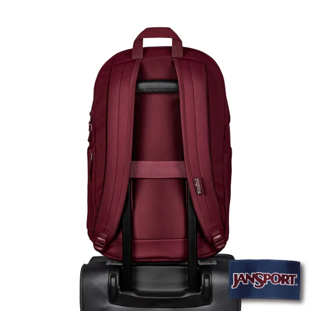 【JANSPORT】雙11 SERENITY PACK 都會系列後背包(櫻桃紅)