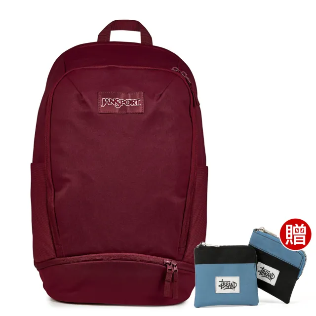【JANSPORT】雙11 SERENITY PACK 都會系列後背包(櫻桃紅)