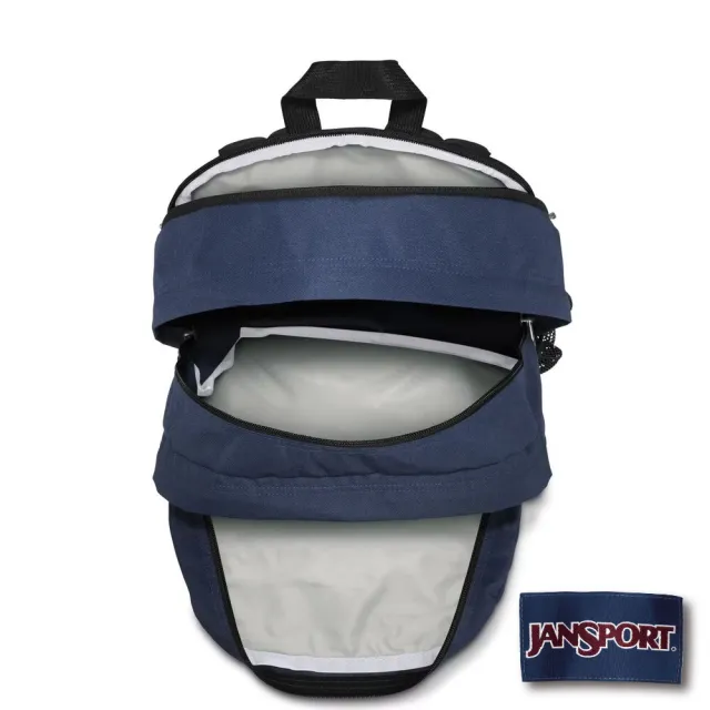 【JANSPORT】雙11 BIG STUDENT 校園系列後背包(海軍藍)