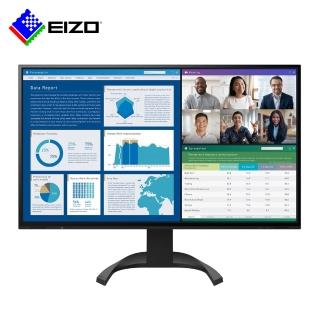 【EIZO】FlexScan EV3240X 黑色 32型 4K 3840x2160 商用電腦螢幕 (前置喇叭/Type-C/可壁掛)