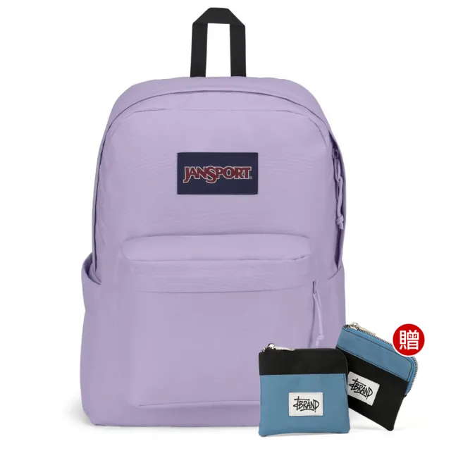 【JANSPORT】雙11 SUPERBREAK PLUS 校園系列後背包(柔和紫)