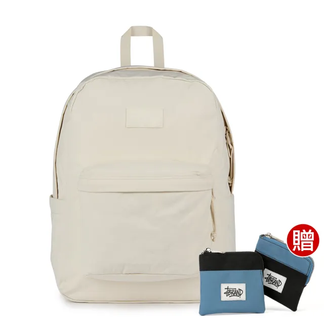 【JANSPORT】SUPERBREAK PLUS FX 校園系列後背包(銀灰白)