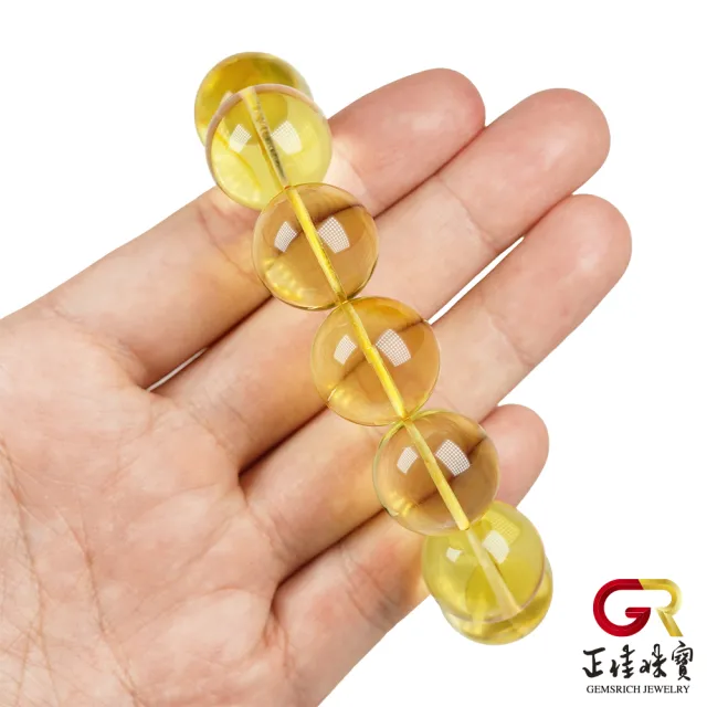【正佳珠寶】琥珀金珀 蒐藏級高凈水金珀 18.4-18.8mm 琥珀金珀手珠｜日本彈力繩