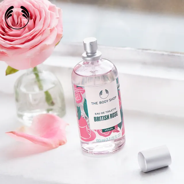 【THE BODY SHOP 美體小舖】玫瑰優雅禮盒組(EDT香水100ml+沐浴膠250ml)