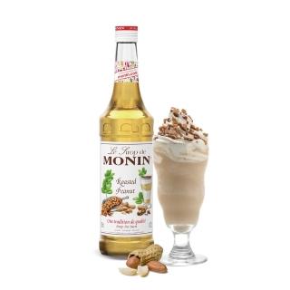 即期品【MONIN】系列風味糖漿700ml(烤焦糖花生風味)