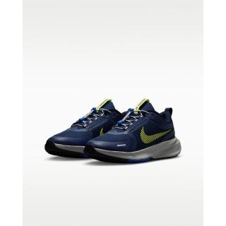 【NIKE 耐吉】運動鞋 籃球鞋 中大童鞋 女鞋 NIKE STAR RUNNER UTILITY GS 抓地力 藍 (IO2338400)