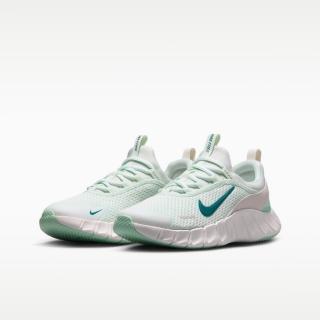 【NIKE 耐吉】運動鞋 跑步鞋 中大童鞋 NIKE FREE RIDE GS 休閒 輕量 低筒 綠色 (IO1642300)