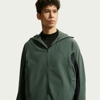【NIKE 耐吉】連帽外套 男 AS M NK UV TECH LS HELIOS SUN 運動 休閒 綠色 (IF0904303)
