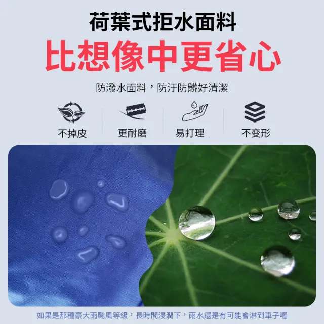 【YORI 優里】L碼-機車車尾罩(機車坐墊罩 摩托車坐墊套 機車罩 防曬坐墊罩 隔熱車罩 機車半罩 內裡加絨)