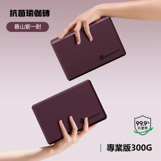 YINENG毅能 瑜伽磚 健身磚 靜音磚 普拉提 瑜伽套裝 一對裝 23*15*8公分