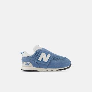 【NEW BALANCE】NB 574 童鞋 休閒鞋 運動鞋 魔鬼氈 嬰幼 男童 女童 藍色 (I5741V9-W)