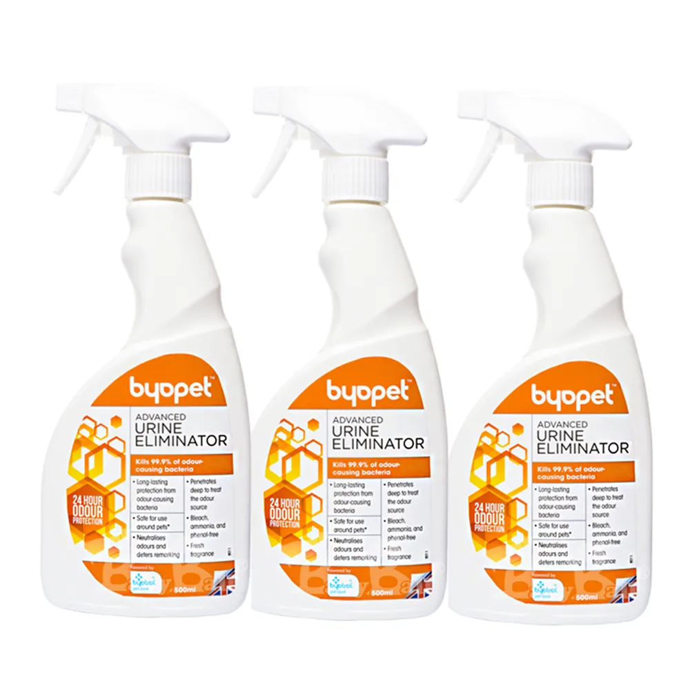 【Byopet】寵物抗菌 除尿去汙噴劑 500ML*3入(8011)
