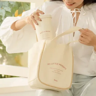【Oolab 良杯製所】小時光美好假期提袋(5色任選/飲料提袋/杯袋/附底板)