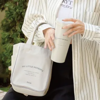 【Oolab 良杯製所】小時光美好假期提袋(5色任選/飲料提袋/杯袋/附底板)